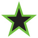 5" Star Window Stickers