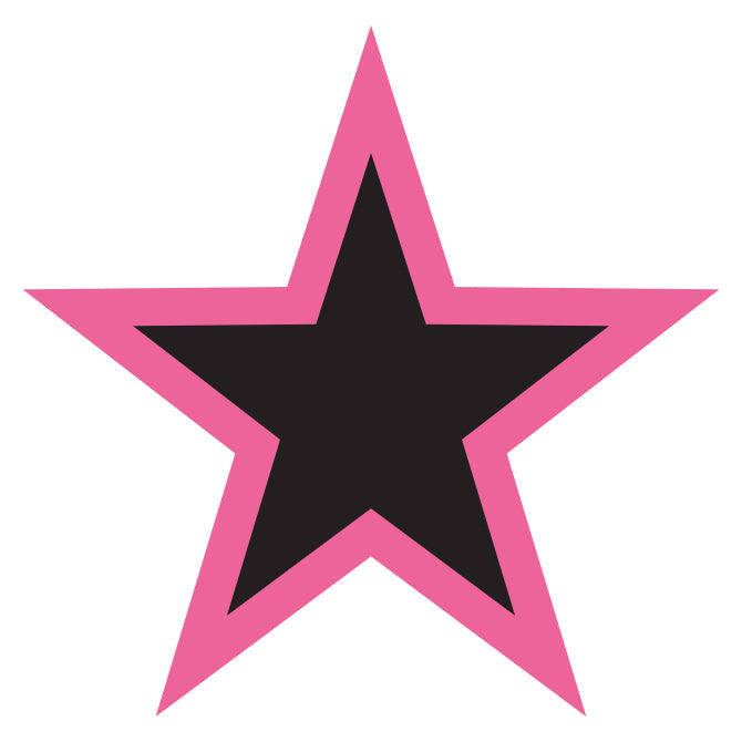 5" Star Window Stickers