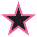 5" Star Window Stickers