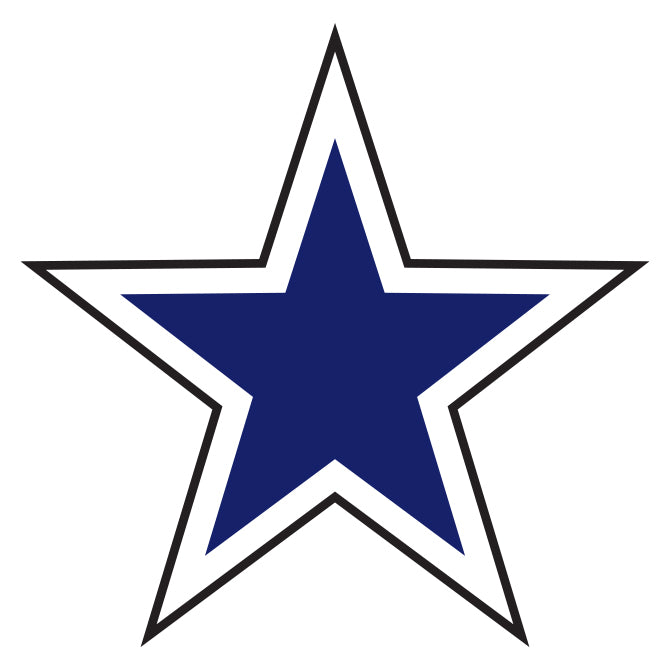 5" Star Window Stickers