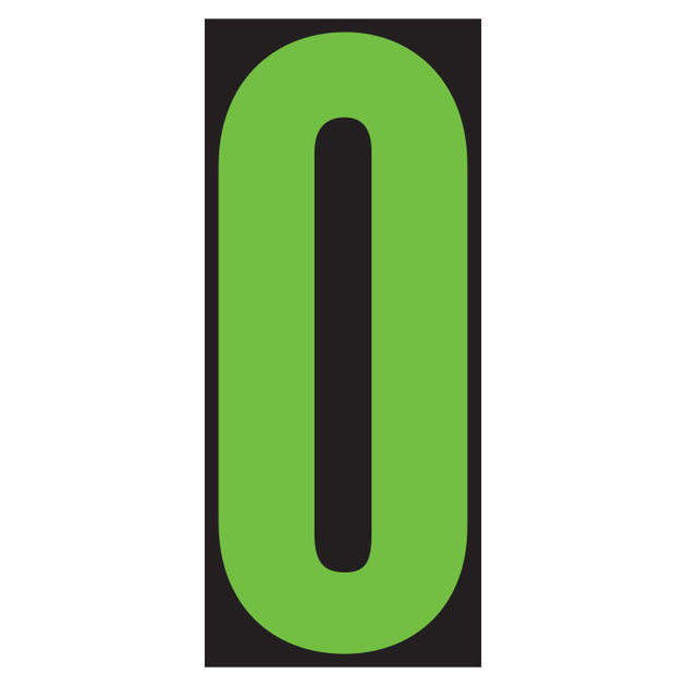 Number Window Stickers - 5-1/2" Window Stickers