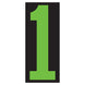 Number Window Stickers - 5-1/2" Window Stickers