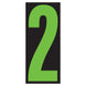 Number Window Stickers - 5-1/2" Window Stickers