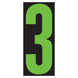 Number Window Stickers - 5-1/2" Window Stickers