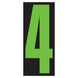 Number Window Stickers - 5-1/2" Window Stickers