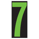 Number Window Stickers - 5-1/2" Window Stickers