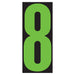 Number Window Stickers - 5-1/2" Window Stickers