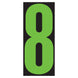 Number Window Stickers - 5-1/2" Window Stickers