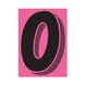 Number Window Stickers - 7-1/2" Various Colors