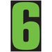 Number Window Stickers - 9-1/2" Various Colors