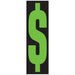 Number Window Stickers - 9-1/2" Various Colors