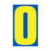 Number Window Stickers - 9-1/2" Various Colors