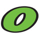 6-1/4" Fluorescent Green Die Cut