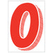 7-1/2" Red & White