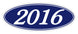 Oval Year Window Stickers