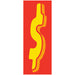 Number Window Stickers - 11-1/2" Various Colors