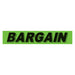 Green & Black Slogan Stickers