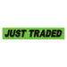 Green & Black Slogan Stickers