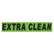 Slogan Window Stickers - 2 3/4" x 14 1/2" Fluorescent Green & Black