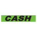 Slogan Window Stickers - 2 3/4" x 14 1/2" Fluorescent Green & Black