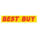 Slogan Window Stickers - 2-3/4" x 14-1/2" Yellow & Red