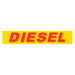 Slogan Window Stickers - 2-3/4" x 14-1/2" Yellow & Red