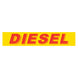 Slogan Window Stickers - 2-3/4" x 14-1/2" Yellow & Red