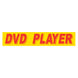 Slogan Window Stickers - 2-3/4" x 14-1/2" Yellow & Red