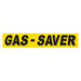 Slogan Window Stickers - 2-3/4" x 14-1/2" Yellow & Black