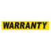 Slogan Window Stickers - 2-3/4" x 14-1/2" Yellow & Black