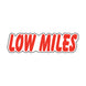 Die-Cut Window Stickers - 3-1/2" x 13-1/2" Red & White