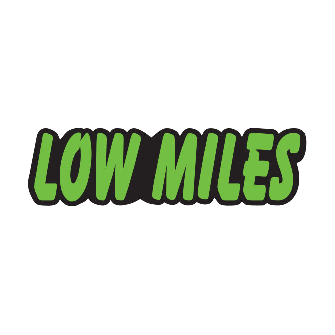 Green & Black Die Cut Slogan Stickers