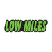 Green & Black Die Cut Slogan Stickers