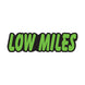 Green & Black Die Cut Slogan Stickers