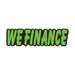Green & Black Die Cut Slogan Stickers