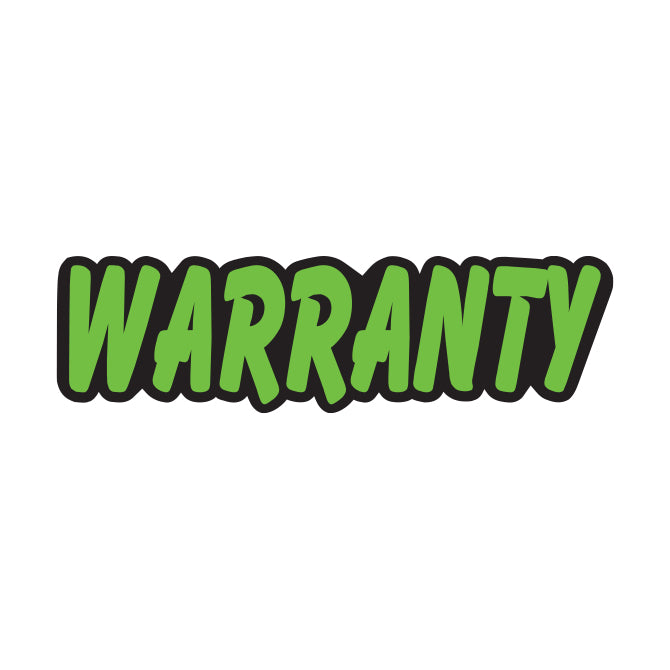 Green & Black Die Cut Slogan Stickers