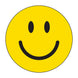 6" Happy Face Window Stickers