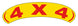 Arch Slogan Window Stickers