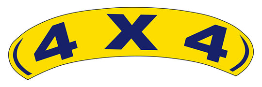 Arch Slogan Window Stickers