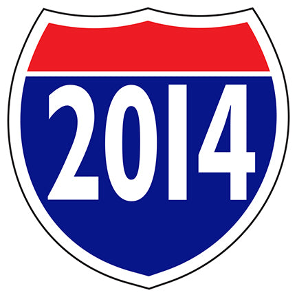 Interstate Shields Window Stickers
