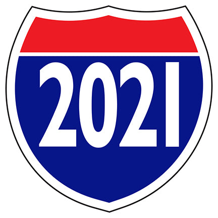 Interstate Shields Window Stickers