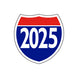 Interstate Shields Window Stickers