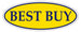 Window Sticker, Blue on Yellow OVAL