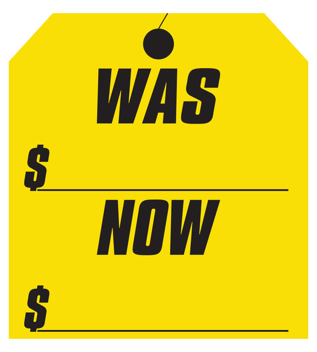 WAS-NOW Window Stickers