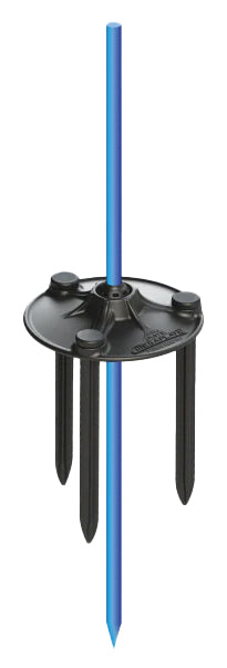 Reusable Balloon Ground Pole Base - Steel Ground Spike