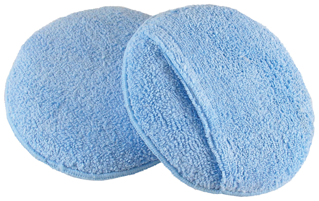 Round Microfiber Wax Applicator