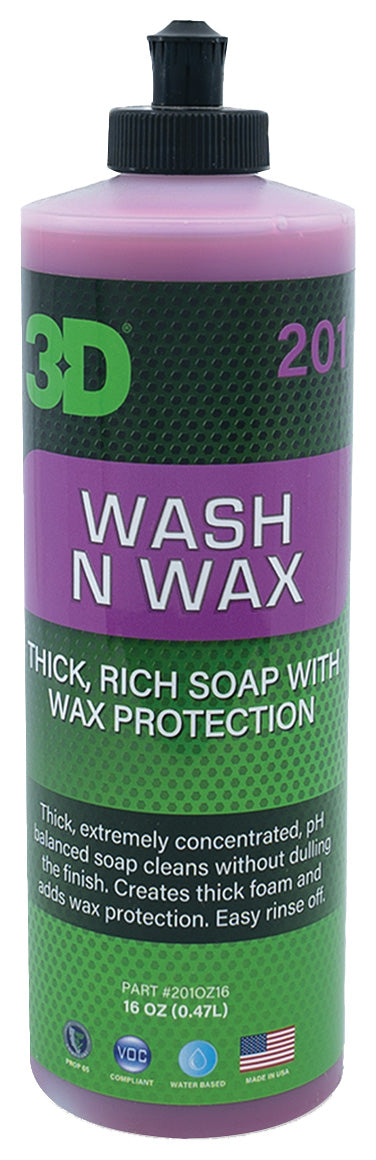 Wash N Wax Car Soap 16 oz. Bottle