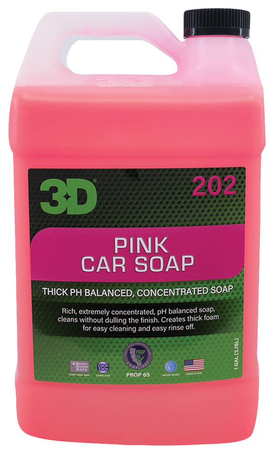 Pink Car Soap Gallon