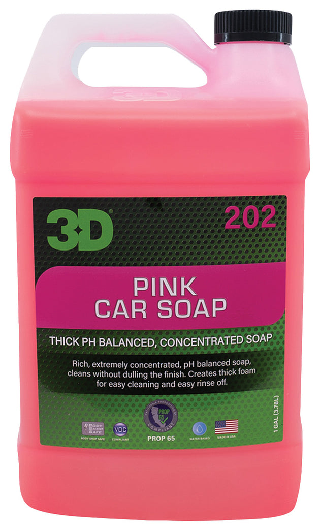 Pink Car Soap Gallon