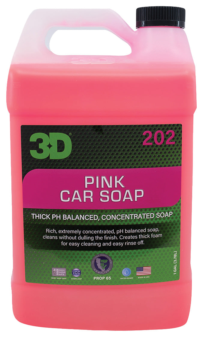 Pink Car Soap Gallon